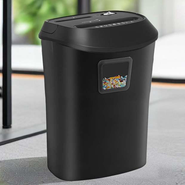 Centurion 25L 12-Sheet Paper Shredder Electric Cross-Cut Home & Office Cutter Image 12