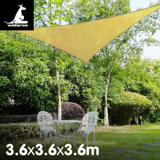 Wallaroo Shade sail 3.6m triangle