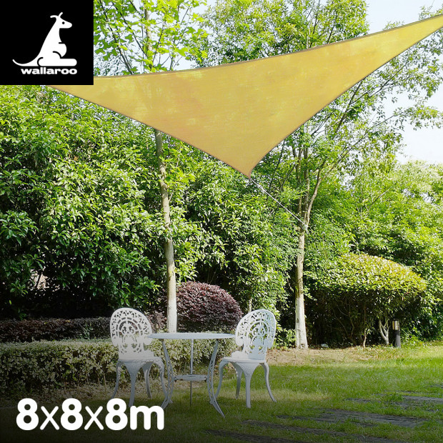 Wallaroo Shade sail 8x8x8m triangle