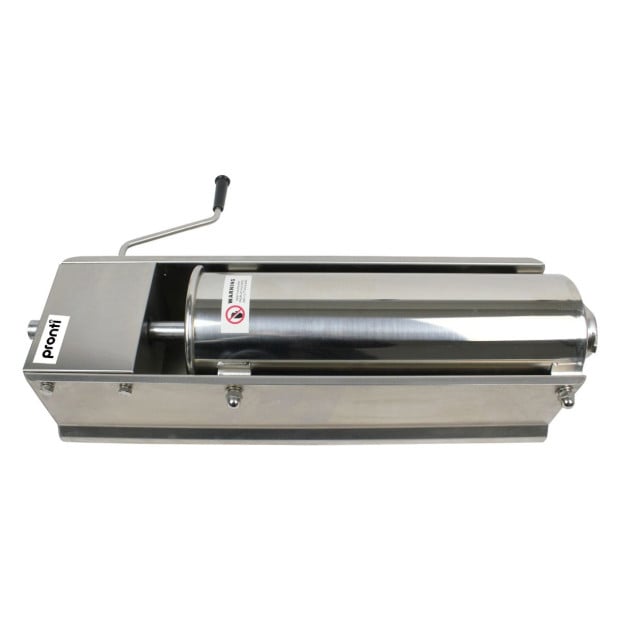 Pronti Stainless Steel Horizontal Sausage Stuffer - 5L Image 3