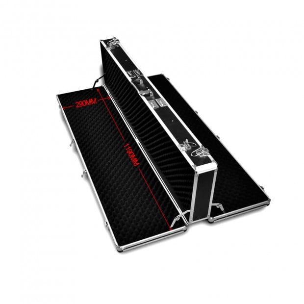 New Hard Aluminium Double Hunting Gun Case Image 5