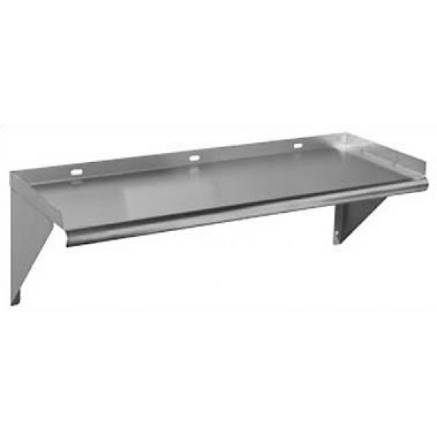 Stainless steel wall shelf 1200x300