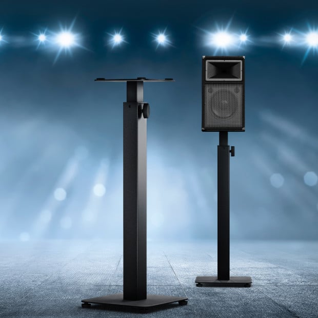 Alpha Speaker Stand 70-117cm Adjustable Height 2pcs Image 2