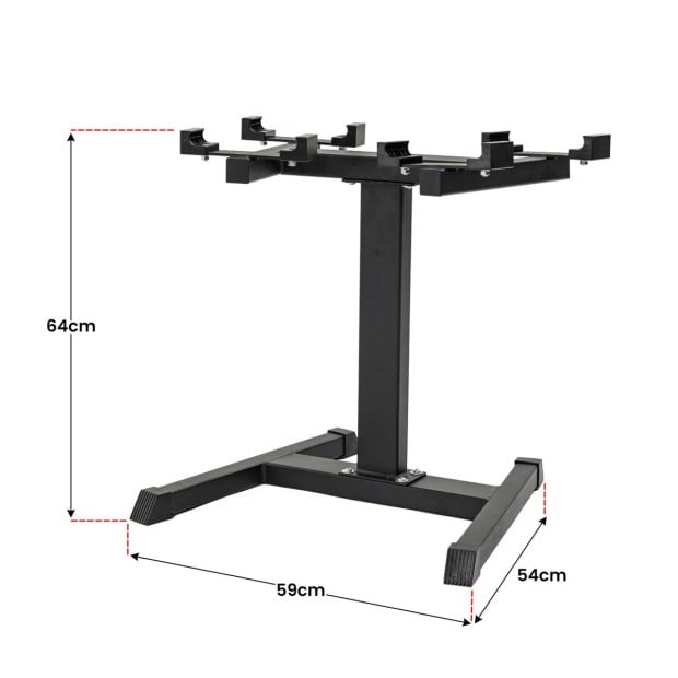 Powertrain 150KG Adjustable Eon Dumbbell Stand Image 4