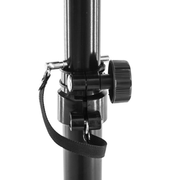 Karrera Adjustable Floor Speaker Stand Surround Sound - Black Image 8
