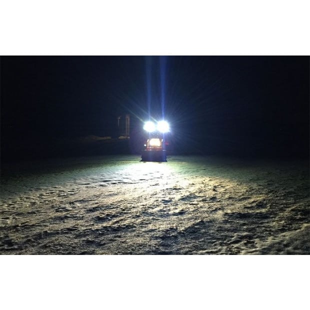Elinz 4x 4in Led Work Light 72w Flood Lamp 60 Fog Ip67 Offroad 12v 24v Image 2
