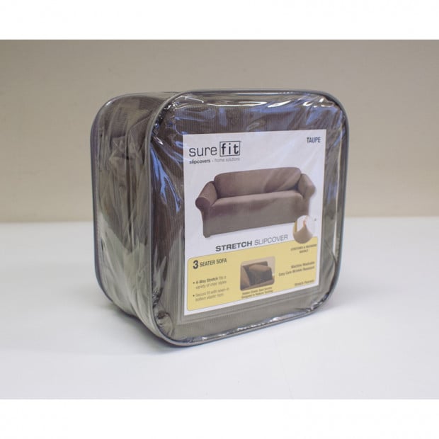 Sure Fit 3 Seater Pearson Sofa Cover - Coffee Image 2