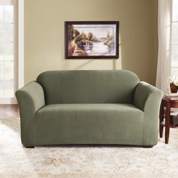 Sure Fit 2 Seater Pearson Sofa Cover - Sage