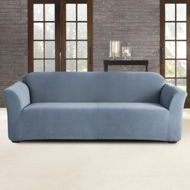 Sure Fit 3 Seater Pearson Sofa Cover - Federal Blue