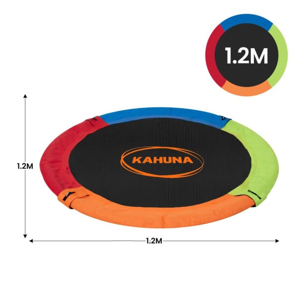 Kahuna Kids 1.2m Tree Saucer Swing Set Round with Hanging Straps 400kg Capacity Image 4