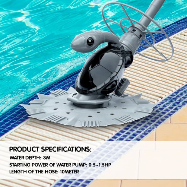 Automatic Swimming Pool Vacuum Cleaner Leaf Eater Turtle Image 7