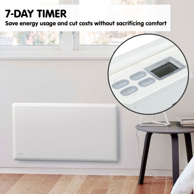 Nobo 2000W Electric Panel Heater w/ Timer - Refurbished Image 10