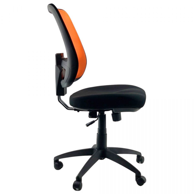 VELOX ORANGE Mesh Office Task Chair Bump Seat Comfort & Perfect Base Image 3