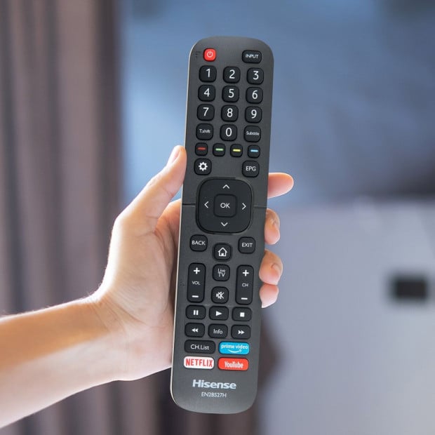 Genuine Hisense TV Remote Control T250554 EN2BS27H Image 5