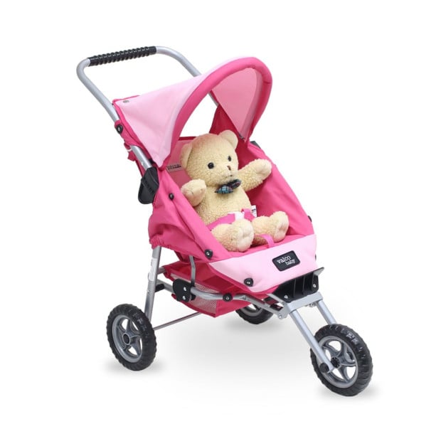 Valco Baby Mini Marathon Doll Stroller - Pink Image 2