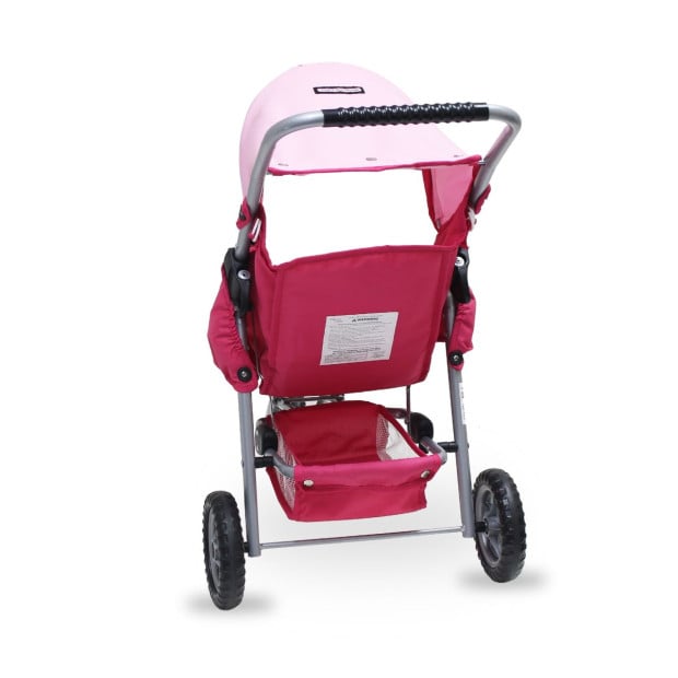 Valco Baby Mini Marathon Doll Stroller - Pink Image 3