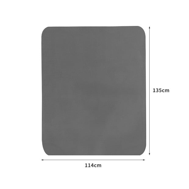 Chair Mat Office Carpet Floor Protectors Computer Work 135cm x 114cm Image 3