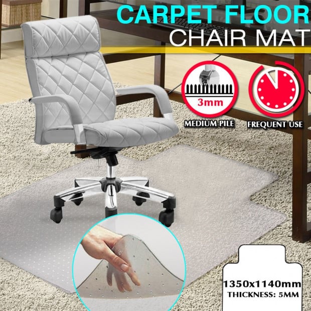 Vinyl office chair mat on sale