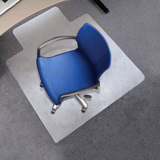 Office Carpet Chair Mat 1350 X 1140mm Vinyl Protector Image 2