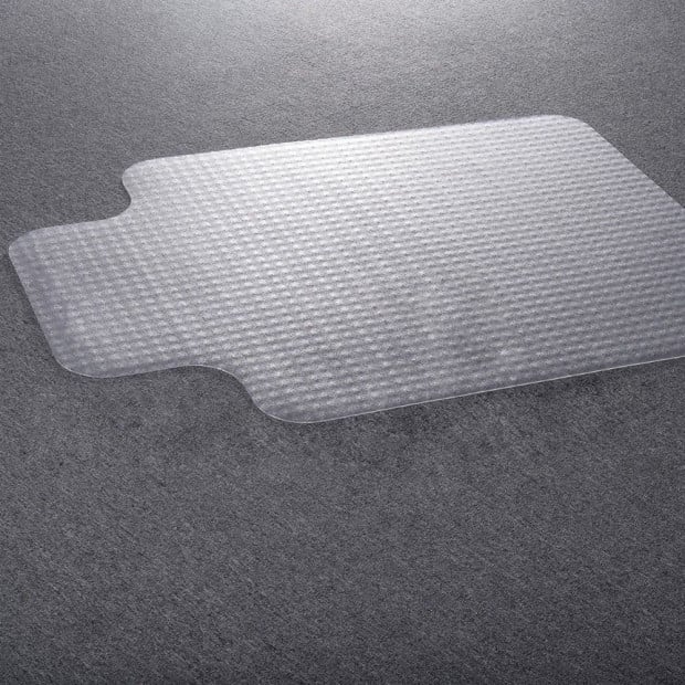 Office Carpet Chair Mat 1350 X 1140mm Vinyl Protector Image 3