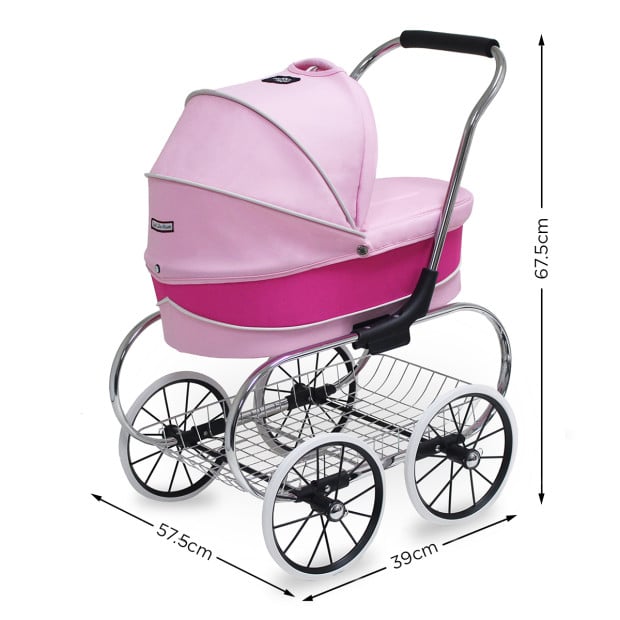 Valco Baby Princess Doll Stroller - Hot Pink Image 4
