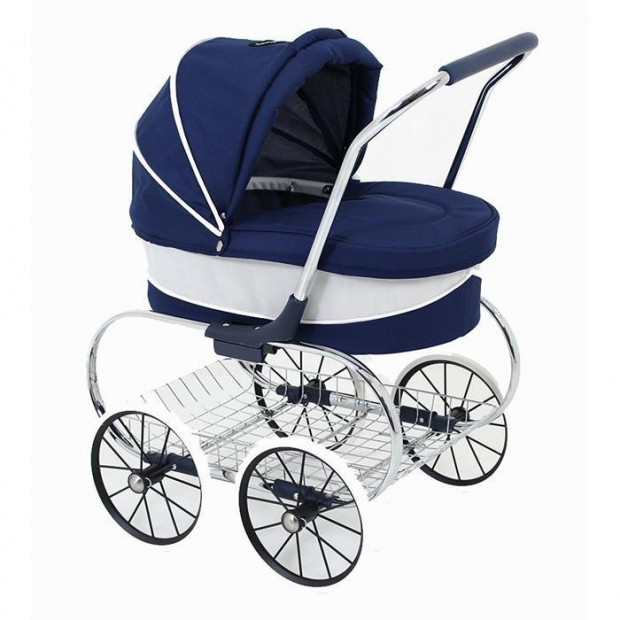 Valco Baby Princess Doll Stroller - Navy