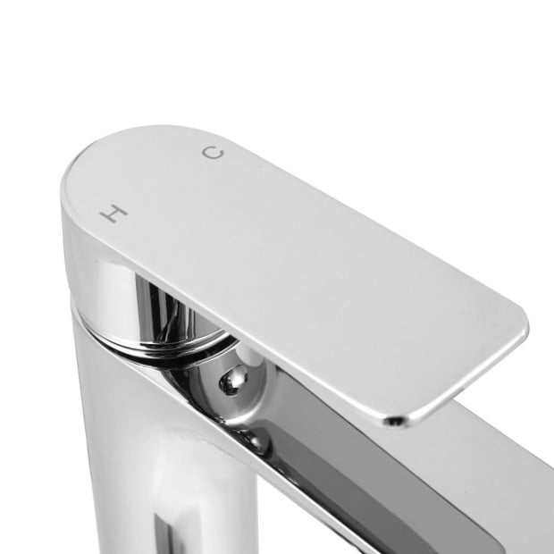Bathroom Basin Mixer Tap Brass Faucet Vanity Laundry Sink Chrome Image 4