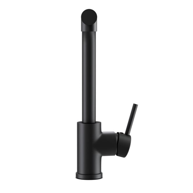 Kitchen Mixer Tap Pull Out 2 Mode Sink Basin Faucet Swivel Wels Black Image 3
