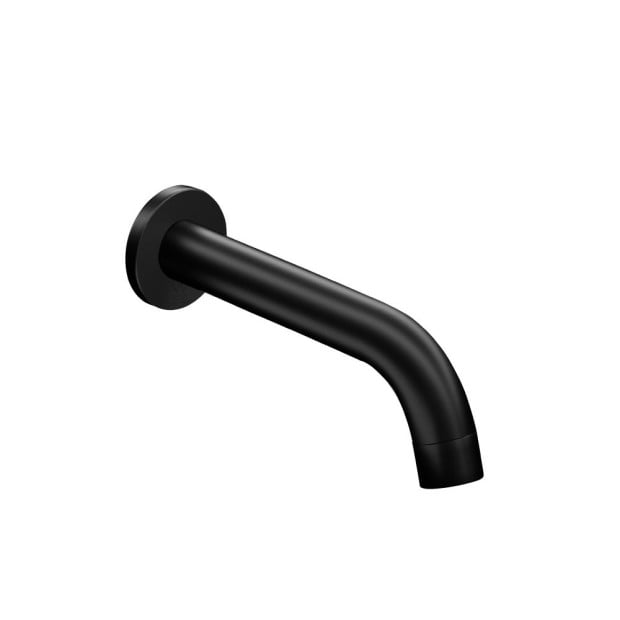 Bathroom Spout Wall Mounted Faucet Basin Sink Laundry Bathtub Black Image 4