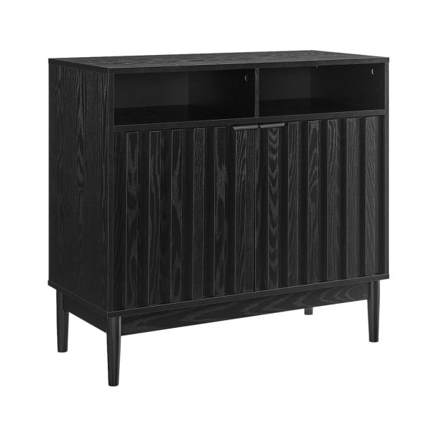 Sarantino Eleni 2-Door Sideboard - Black Image 2