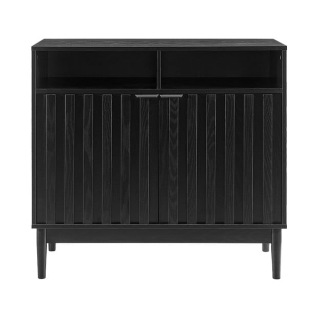Sarantino Eleni 2-Door Sideboard - Black Image 3