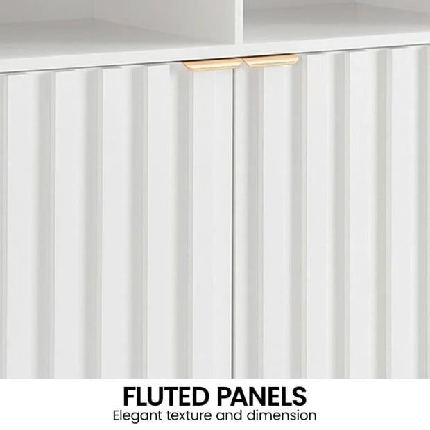 Sarantino Eleni 2-Door Sideboard - White Image 7