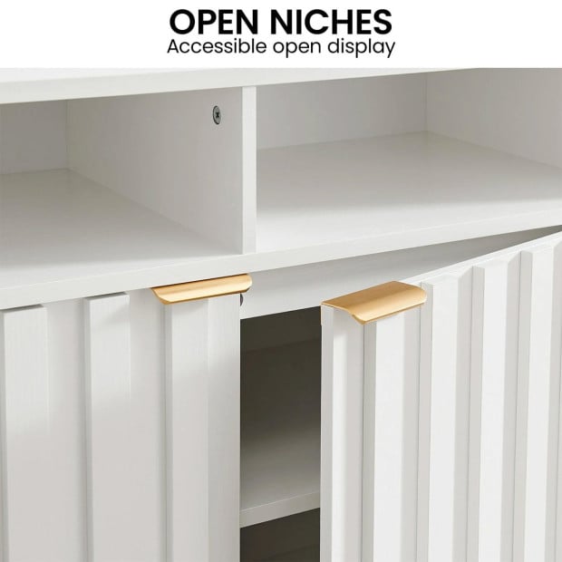 Sarantino Eleni 2-Door Sideboard - White Image 8