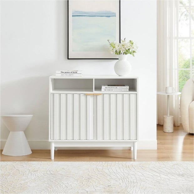 Sarantino Eleni 2-Door Sideboard - White Image 10