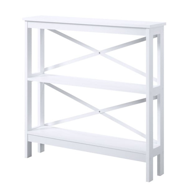 Sarantino Faustine Thin Cross Console Table Image 2