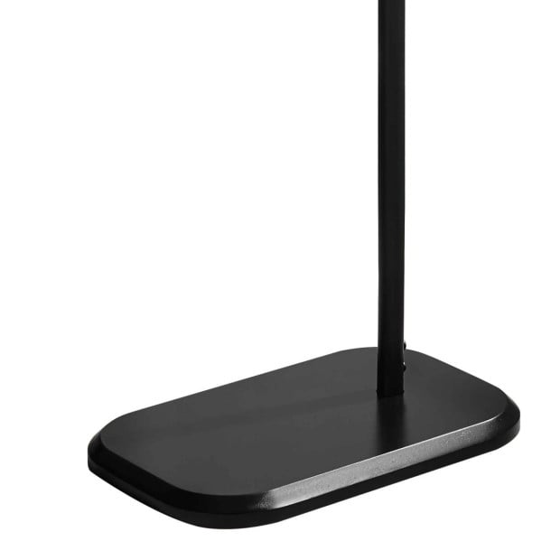 Sarantino Beveled Edge C-Shaped Side Table - Black Image 5