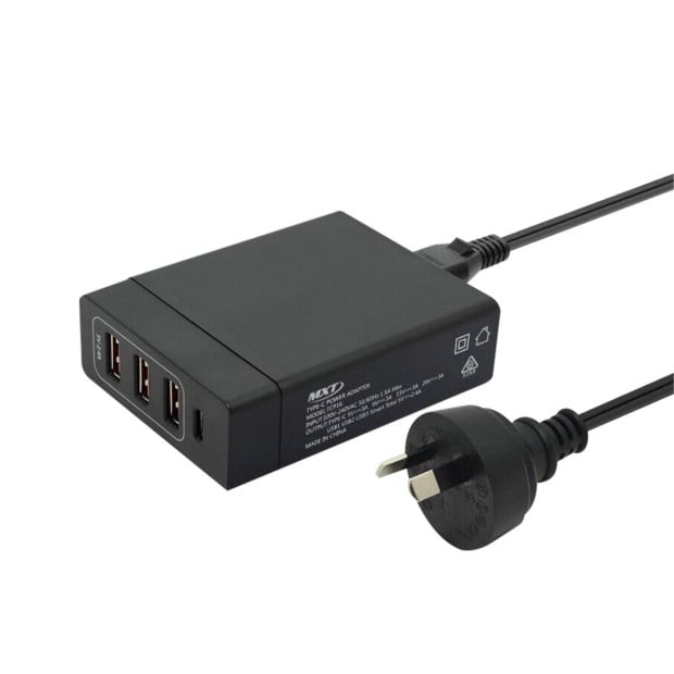 MXT 72W Multi USB Port Travel Charger Station Image 2