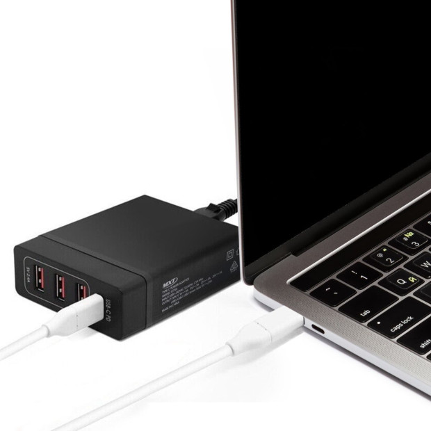 MXT 72W Multi USB Port Travel Charger Station Image 3