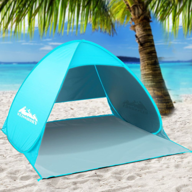 Pop Up Beach Tent Camping Hiking 3 Person Sun Shade Fishing Shelter Image 7