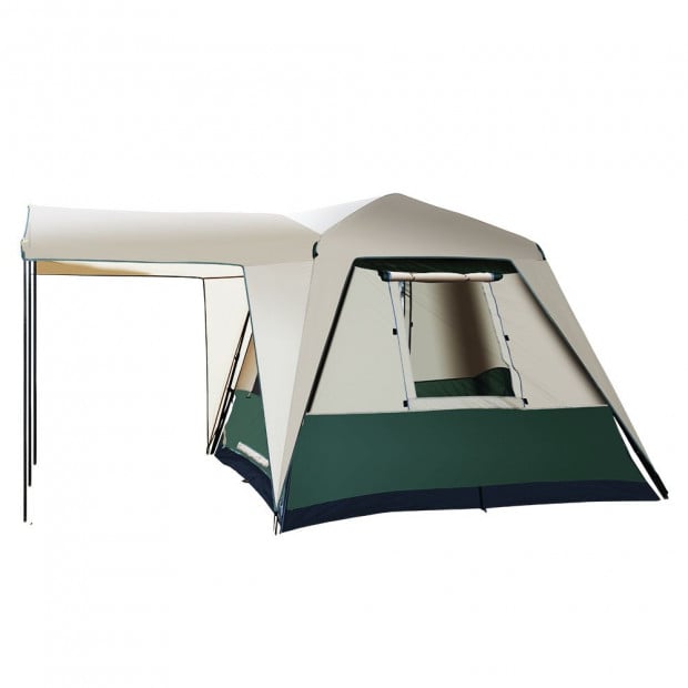 Instant Up Camping Tent 4 Person Pop up Tents Family Hiking Dome Camp Image 3