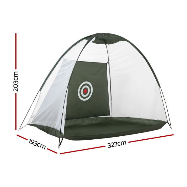 3m Golf Practice Net Portable Driving Training Aid Indoor Outdoor Image 2