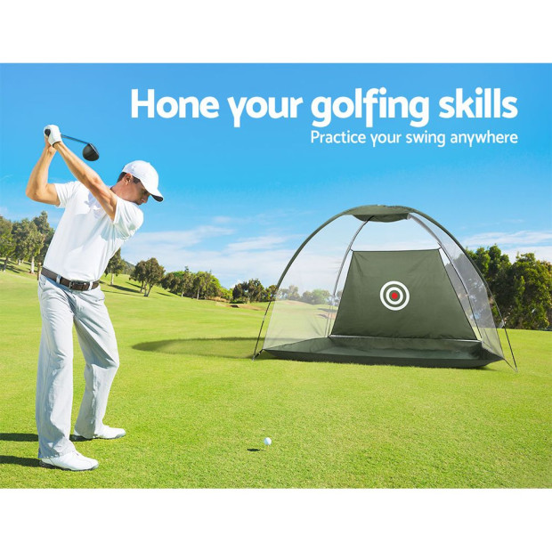 3m Golf Practice Net Portable Driving Training Aid Indoor Outdoor Image 5