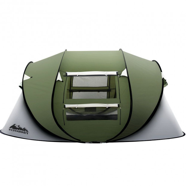 Instant Up Camping Tent 4-5 Person Pop up Tents Family Hiking Dome Image 3