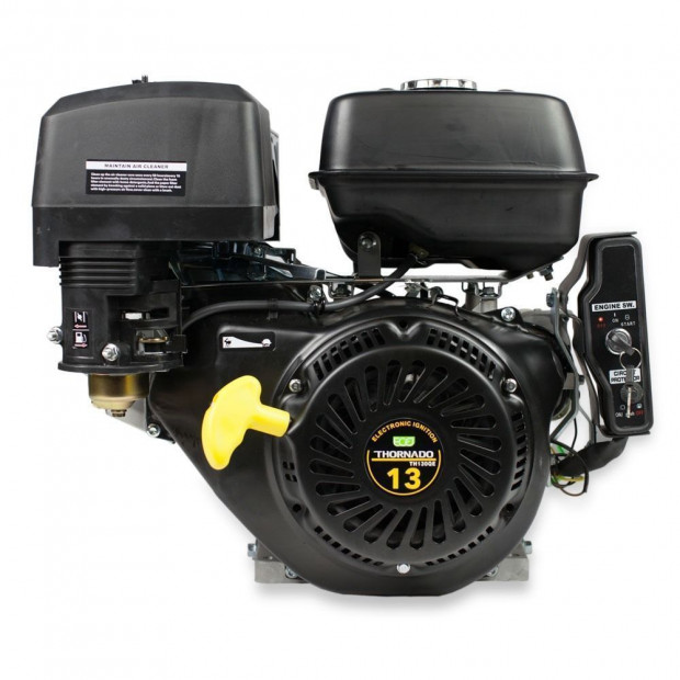 Petrol 389cc Electric Start Stationary Motor 13HP Engine - 25.4mm Shaft Image 2