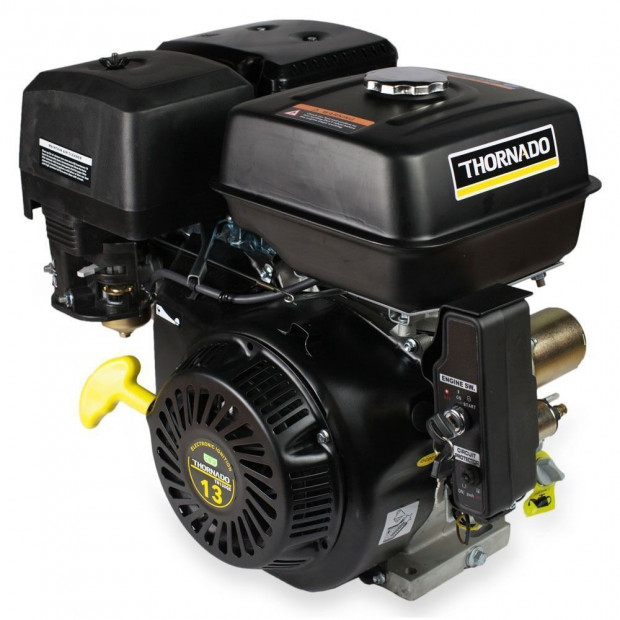Petrol 389cc Electric Start Stationary Motor 13HP Engine - 25.4mm Shaft Image 9