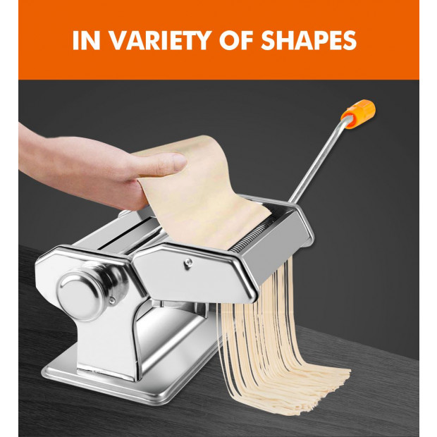150mm Stainless Steel Pasta Making Machine Noodle Maker Silver Image 6
