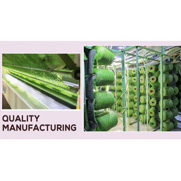 100SQM Artificial Grass Lawn Outdoor Synthetic Turf Plastic Plant Lawn Image 10