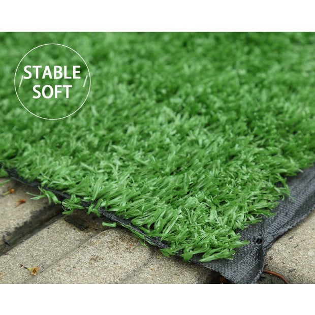 60SQM Artificial Grass Lawn Flooring Outdoor Synthetic Turf Plant Lawn Image 11