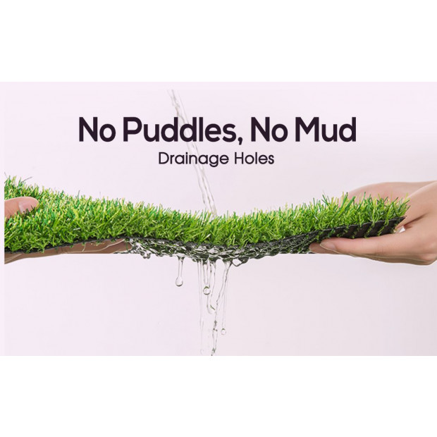 100SQM Artificial Grass Lawn Outdoor Synthetic Turf Plastic Plant Lawn Image 6