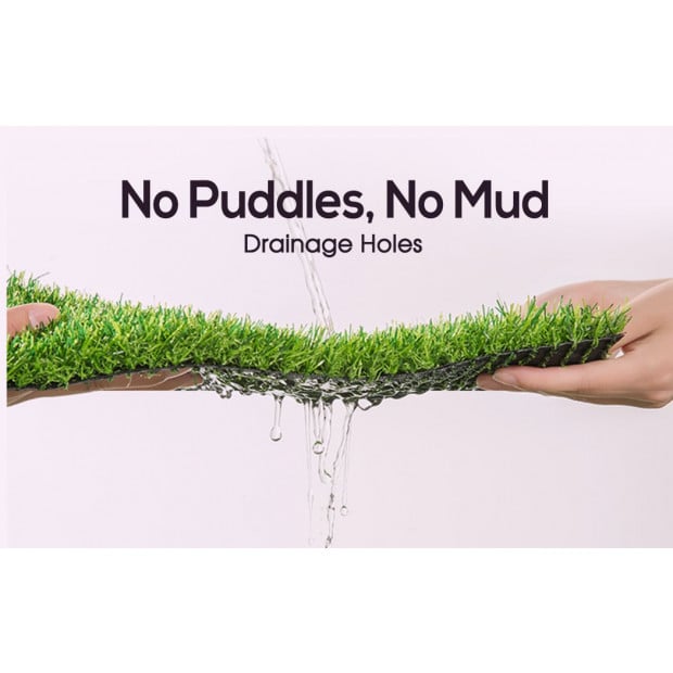 60SQM Artificial Grass Lawn Flooring Outdoor Synthetic Turf Plant Lawn Image 6